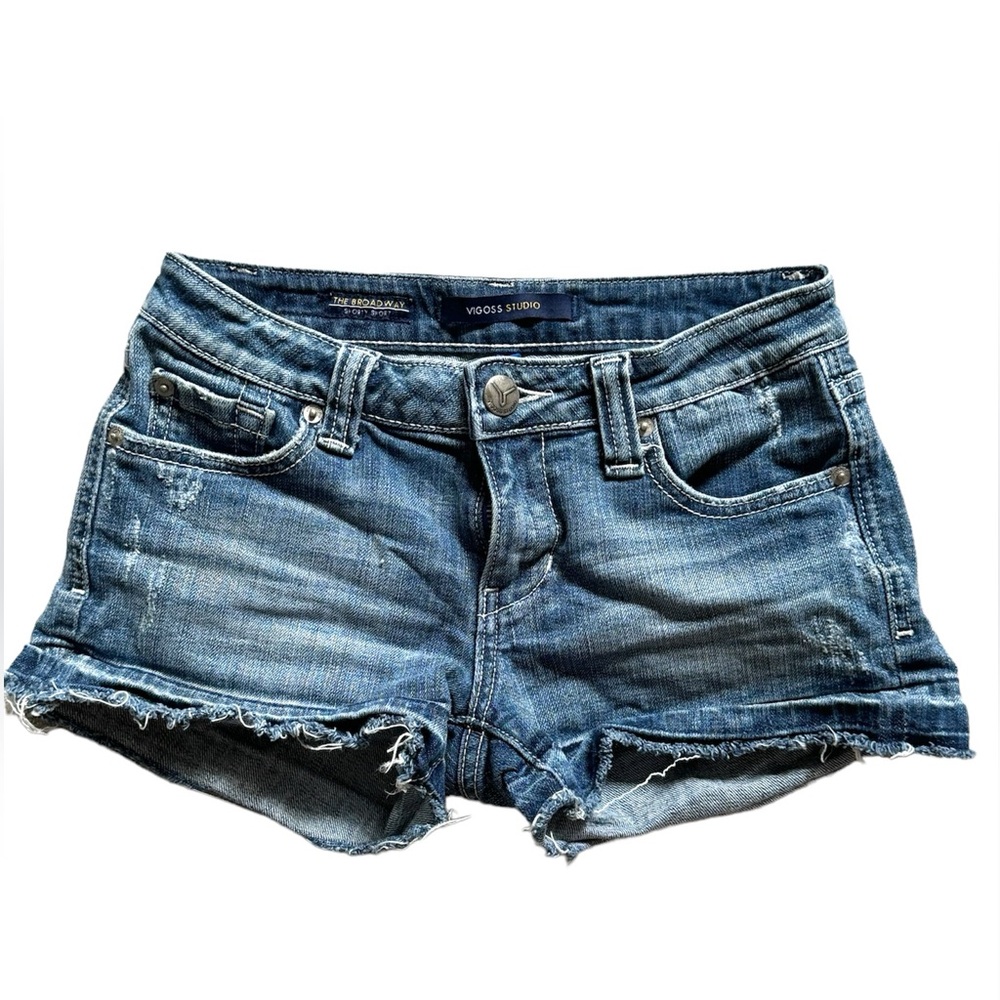 Vigoss Studio Denim The Broadway Shorty Shorts